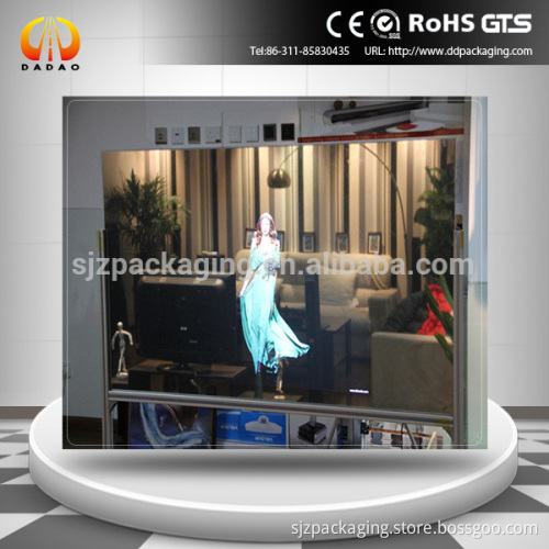 Dark grey self adhesive rear projection film